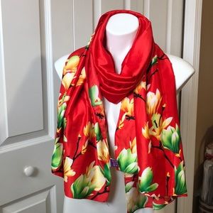 NWOT Silk scarf 🧣 wrap, wear it your way